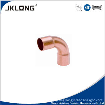 J9014 forged copper 90 deg big R elbow 1 inch copper pipe fitting